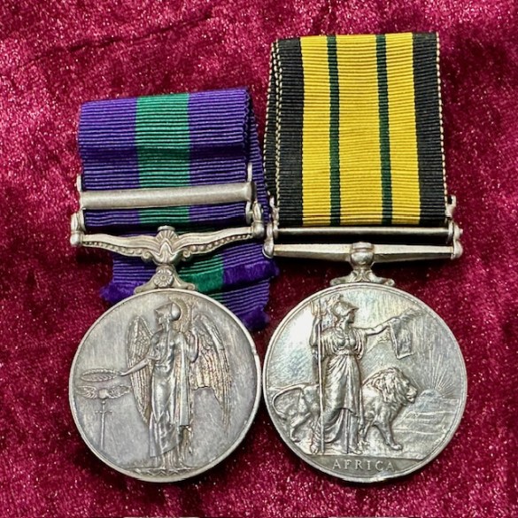 Africa General Service Medal Group 2